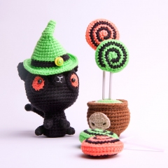 Black Cats amigurumi by Ds_mouse