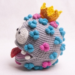 Virus Monster amigurumi by Ds_mouse