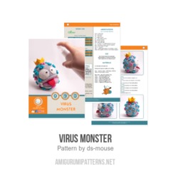 Virus Monster amigurumi pattern by Ds_mouse