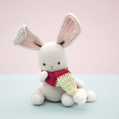 Christopher the Bunny amigurumi by LittleAquaGirl