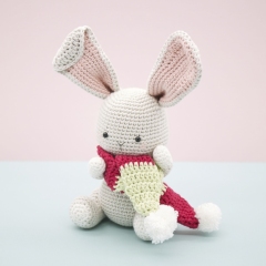 Christopher the Bunny amigurumi pattern by LittleAquaGirl