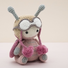 Lottie the Ladybug amigurumi pattern by LittleAquaGirl