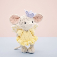 Lucy the Fairy Mouse amigurumi by LittleAquaGirl