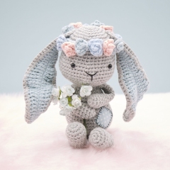 Matilda the Bunny amigurumi by LittleAquaGirl