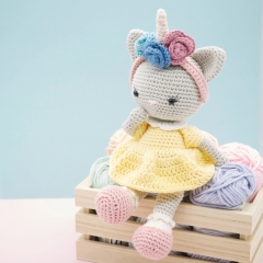 Ming the Kitten amigurumi pattern by LittleAquaGirl