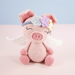 Pippa Pig amigurumi pattern by LittleAquaGirl