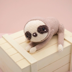Solomon the Sloth amigurumi by LittleAquaGirl