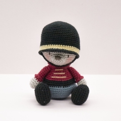 The Nutcracker Teddy Bear amigurumi pattern by LittleAquaGirl