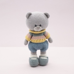 Tuffy the Teddy amigurumi pattern by LittleAquaGirl