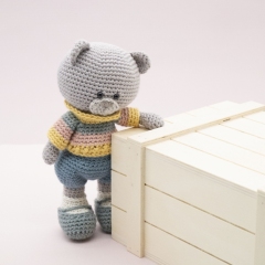 Tuffy the Teddy amigurumi pattern by LittleAquaGirl