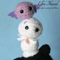 Halloween Mini Totem amigurumi by Elfin Thread