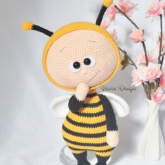 Bonnie With Bee Costume amigurumi pattern by Havva Designs