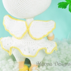 Bonnie with Angel Costume amigurumi by Havva Designs