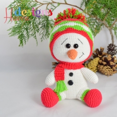 Cute Snowman amigurumi pattern by Havva Designs