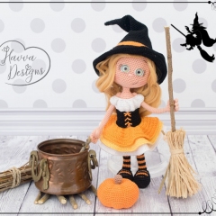Cute Witch amigurumi by Havva Designs