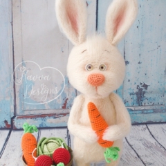 Joey bunny amigurumi by Havva Designs