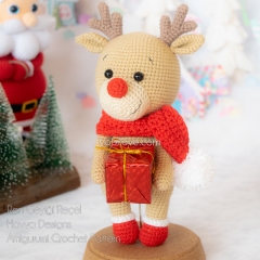 Rudolph the Reindeer amigurumi by Havva Designs