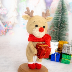 Rudolph the Reindeer amigurumi pattern by Havva Designs