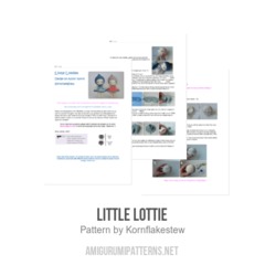 Little Lottie amigurumi pattern by Kornflakestew