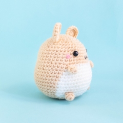 Hamster amigurumi pattern by Snacksies Handicraft Corner