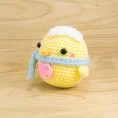 Little Easter Chick amigurumi pattern by Snacksies Handicraft Corner