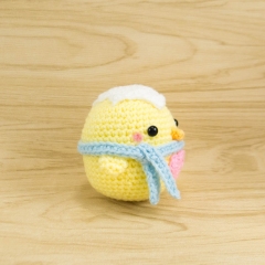 Little Easter Chick amigurumi by Snacksies Handicraft Corner