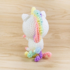 Rainbow Unicorn amigurumi by Snacksies Handicraft Corner