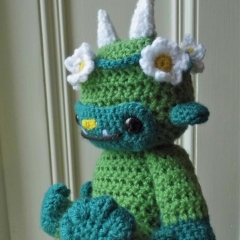 Daisy the Forest Monster amigurumi pattern by Maffers Toys