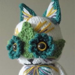 Louis Wain Cat amigurumi by Maffers Toys