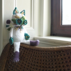 Louis Wain Cat amigurumi pattern by Maffers Toys