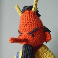 Satan amigurumi by Maffers Toys