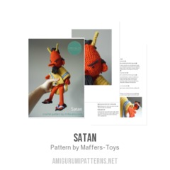 Satan amigurumi pattern by Maffers Toys