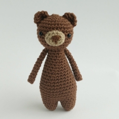 Mini Bear amigurumi pattern by Little Bear Crochet