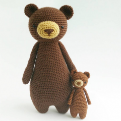 Mini Bear amigurumi by Little Bear Crochet