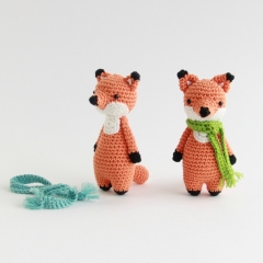 Mini Fox amigurumi pattern by Little Bear Crochet