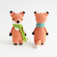 Mini Fox amigurumi by Little Bear Crochet
