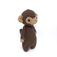 Mini Monkey amigurumi by Little Bear Crochet