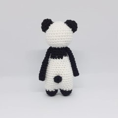 Mini Panda amigurumi pattern by Little Bear Crochet