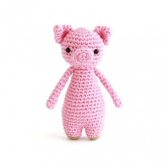 Mini Pig amigurumi by Little Bear Crochet