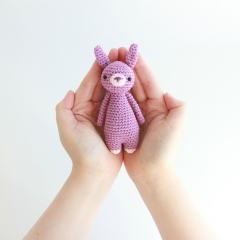 Mini Rabbit amigurumi pattern by Little Bear Crochet