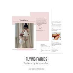 Flying Fairies amigurumi pattern by Amour Fou