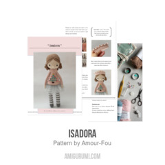 Isadora amigurumi pattern by Amour Fou