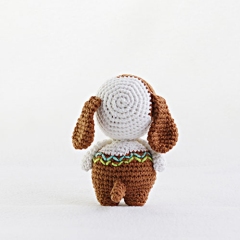 Agustin the Puppy amigurumi by Madelenon