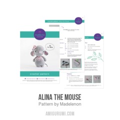 Alina the Mouse amigurumi pattern by Madelenon