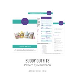 Buddy Outfits amigurumi pattern by Madelenon