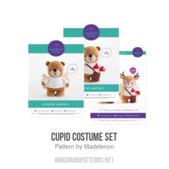Cupid Costume Set amigurumi pattern by Madelenon