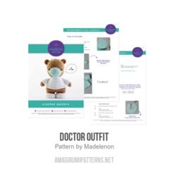 Doctor Outfit amigurumi pattern by Madelenon