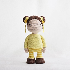 Doll Julia Bear outfit amigurumi by Madelenon