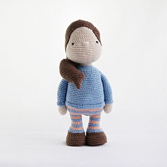 Doll Julia Fox outfit amigurumi by Madelenon