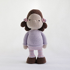 Doll Julia Mouse outfit amigurumi by Madelenon